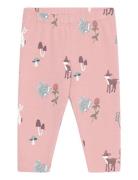 Leggings Animal Flower Aop Pink Lindex