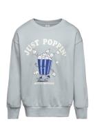 Sweater Popcorn Placement Blue Lindex