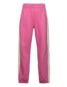 Mini Rodini Society Panel Sweatpants Pink Mini Rodini