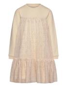 Dress Gold Tulle Cream Huttelihut