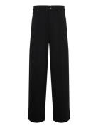 Loose Baggy Track Trousers Black Weekday