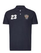 Robin Reg Cot Vin M Polo Navy VINSON