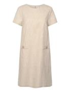 363 01 Hannah Dress Beige Ida Sjöstedt