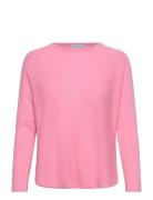 Curved Sweater Pink Davida Cashmere