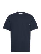 Bobby Pocket T-Shirt Navy WOOD WOOD