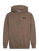 Wwfred Penseur Hoodie Brown WOOD WOOD