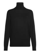 Wool Turtleneck Sweater Black Polo Ralph Lauren