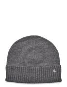 Wool-Blend Beanie Grey Lauren Ralph Lauren