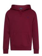 Seasonal Fleece-Ls Po Hood-Tp-Knt Burgundy Ralph Lauren Kids