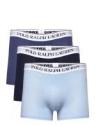 Classic Stretch-Cotton Trunk 3-Pack Blue Polo Ralph Lauren