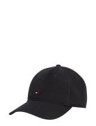 Th Flag Soft 6 Panel Cap Black Tommy Hilfiger