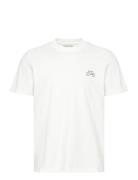 Cfetienne 0195 Tee W/ Bicycle Embri White Casual Friday