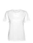 Short-Sleeved Cotton T-Shirt White Mango