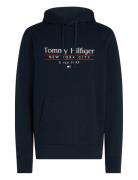 Hilfiger Center Stack Hoody Navy Tommy Hilfiger