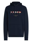 Hilfiger Multi Flags Hoody Navy Tommy Hilfiger