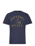 Lo-Fi Outdoor Relaxed Tee Navy Superdry