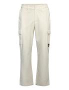 Textured Utility Cargo Pants Cream SIXTH JUNE