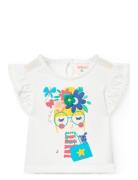 Knit T-Shirt White Boboli