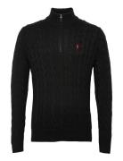 Cable-Knit Cotton Sweater Black Polo Ralph Lauren