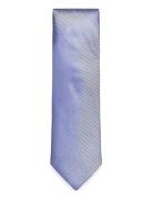 Solid Texture Tie Blue Michael Kors