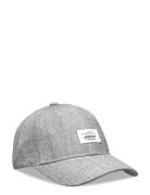 Haakon Hard Low Baseball Cap Grey Upfront