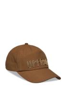 Assie A-Shape Baseball Cap Brown Upfront