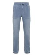 Fleece Denim Trousers Blue Boboli