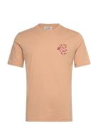 Regular Fit Left Chest Logo T-Shirt Beige Scotch & Soda