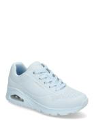 Womens Uno- Stand On Air Blue Skechers