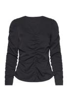 Nancycras Blouse Black Cras