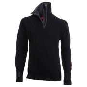 Ulvang Unisex Rav Sweater With Zip Black/Charcoal Mela