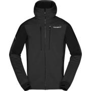 Norrøna Men's Trollveggen Powerstretch Pro Zip Hood Caviar