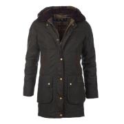 Barbour Women's Bower Wax Jacket Olive