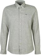 Barbour Men's Nelson Tailored Fit Shirt Bleached Olive