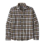 Patagonia Men's L/S Cotton in Conversion LW Fjord Flannel Shirt Beach ...