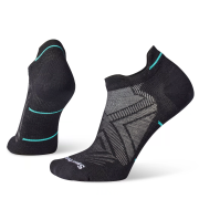 Women's Run Zero Cushion Low Ankle Socks Black