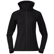 Bergans Women's Ulstein Wool Hood Jacket Black
