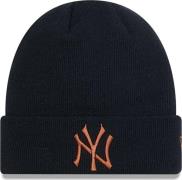 New Era New York Yankees League Essential Cuff Knit Beanie Hat Black