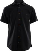 LeisureWool Short Sleeve Shirt Man Jet Black