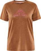 Craft Women's Adv Trail Wool Short Sleeve Tee Roots/Melange