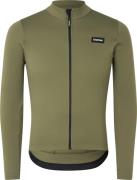 Gripgrab Men's Gravelin Merinotech Thermal Long Sleeve Jersey Olive Gr...