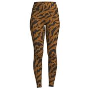 Women's Iconic Printed 7/8 Tights Escape Brown