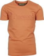 Pinewood Kids' Outdoor Life T-Shirt Light Terracotta