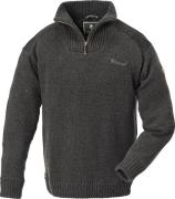 Pinewood Men's Hurricane Sweater Dark Grey Melange