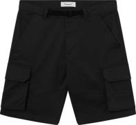 Knowledge Cotton Apparel Men's Cargo Stretched Twill Shorts  Black Jet
