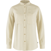 Fjällräven Women's Övik Hemp Shirt Long Sleeve Chalk White