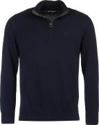 Barbour Men's Cotton Half Zip Navy