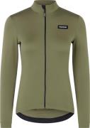 Gripgrab Women's Gravelin Merinotech Thermal Long Sleeve Jersey Olive ...