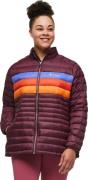 Cotopaxi Women's Fuego Down Jacket Wine Stripes