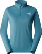 The North Face Women's Flex 1/4 Zip Graphic 1 Algae Blue